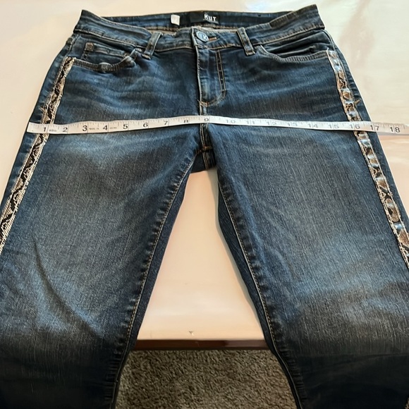 Kut From The Kloth Donna Ankle Skinny Mid Rise Size 2 - Picture 5 of 16